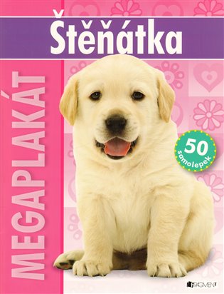 Štěňátka: Megaplakát a 50 samolepek - 