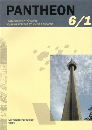 Pantheon 6/1, 2011: Religionistický časopis / Journal for the Study of Religions - 