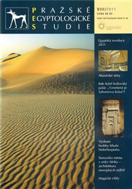Pražské egyptologické  studie  VIII/2011
