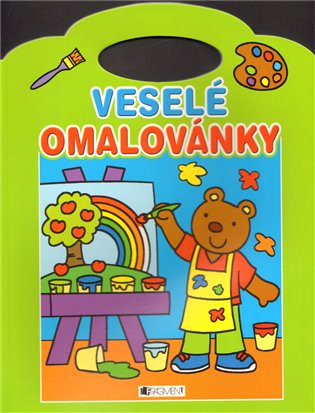 Veselé omalovánky – zelená - 