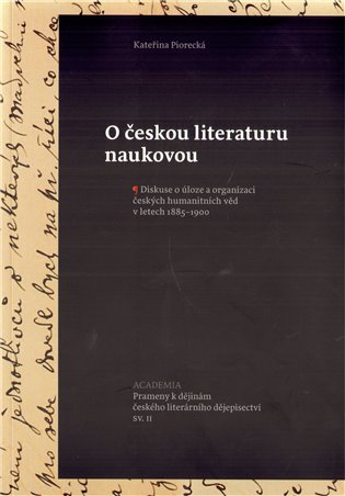 O českou literaturu naukovou - Kateřina Piorecká