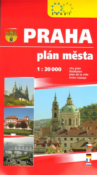 Praha plán města 1:20 000 - 