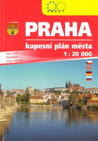 Praha: Kapesní plán města 1:20 000 - 