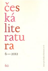 Česká literatura 6/2012