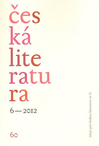 Česká literatura 6/2012 - 