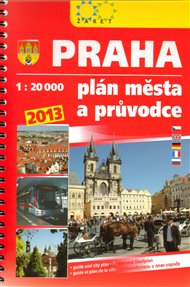 Praha. Plán města 2013
