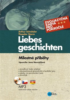 Levně Milostné příběhy / Liebesgeschichten. + CD - Jana Navrátilová, Theodor Storm, Arthur Schnitzler