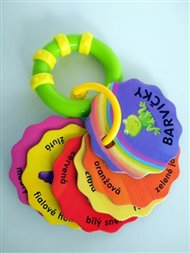 Barvičky - Knížka s chrastítkem