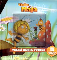 Včelka Mája: puzzle knížka