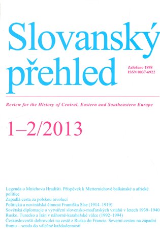 Slovanský přehled 1-2/2013 - 