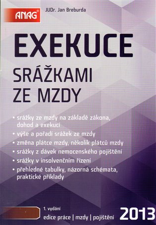 Exekuce srážkami ze mzdy 2013 - Jan Breburda