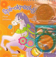 Spirokresby Moje zvířátka: Kniha kreativního kreslení