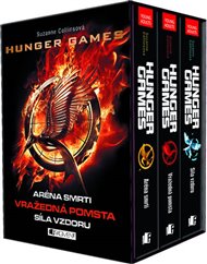 Hunger Games - 3 knihy v dárkovém boxu: Aréna smrti. Vražedná pomsta. Síla vzdoru. - Suzanne Collins