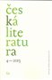 Česká literatura 4/2013