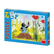 Puzzle Krteček v kalhotkách 24 dílků