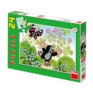 Puzzle Krteček na bruslích 24 dílků