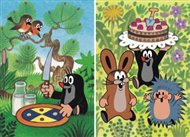 Puzzle Krtečkovy dobroty 2x48 dílků