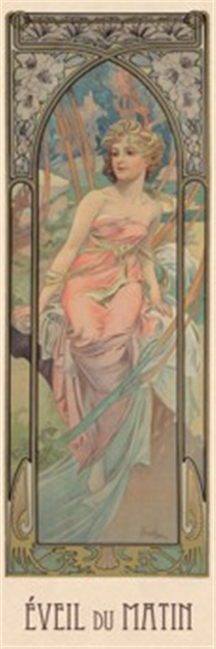 Puzzle Mucha Collection: Éveil du matin 1000 dílků: Probuzení rána - 