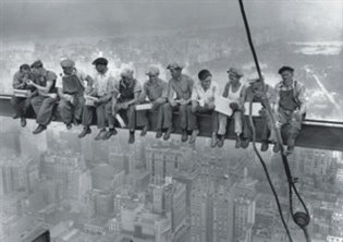 Puzzle Dělníci na traverze 1500 dílků - 