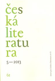 Česká literatura 5/2013