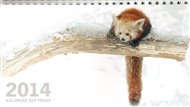 Stolní kalendář Zoo Praha na rok 2014