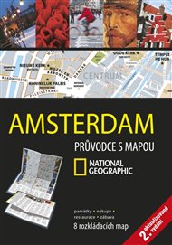 Amsterdam: Průvodce s mapou National Geographic