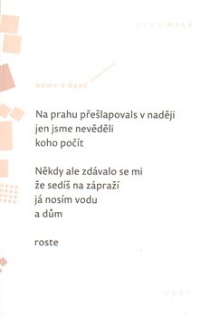 Domy v řadě koupíte na Kosmas.cz