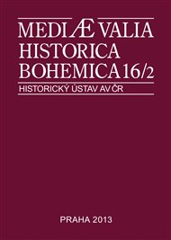 Mediaevalia Historica Bohemica 16/2