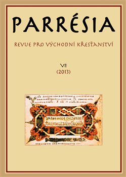 Levně Parrésia VII. Revue pro východní křesťanství