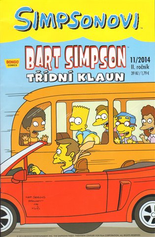 Bart Simpson 15 (11/2014): Třídní klaun