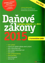 Daňové zákony 2015: s komentářem změn -  kol.