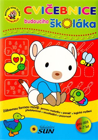 Cvičebnice budoucího školáka - zelená - 