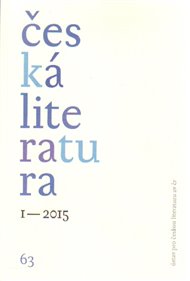 Česká literatura 1/2015