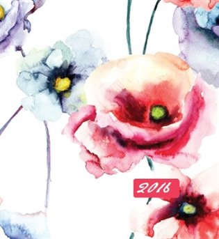 Mammadiář květiny akvarel 2016 - 
