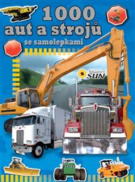 1000 aut a strojů se samolepkami