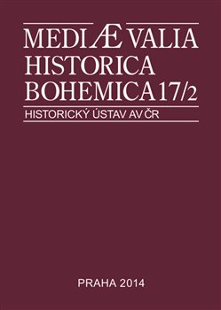 Levně Mediaevalia Historica Bohemica 17/2. 2014