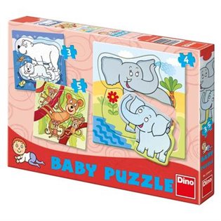 Baby Puzzle ZOO 12 dílků - 