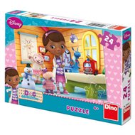 Puzzle Doktorka Plyšáková v ordinaci 24 dílků