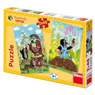 Puzzle Krtek na mýtině 96 dílků