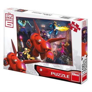 Puzzle Big Hero 6  100 XL dílků - 