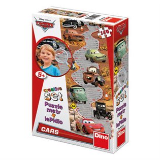 Puzzle Cars: Dětský metr150 dílků panoramatic - 