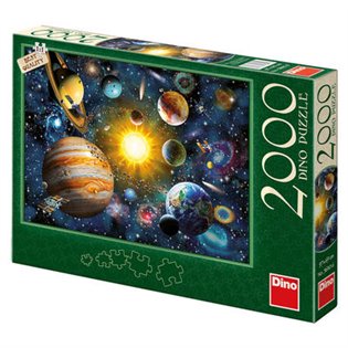 Puzzle Sluneční soustava, 2000 dílků - 