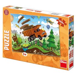 Levně Puzzle Tatra na cestách 100 XL dílků