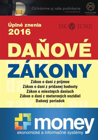 Daňové zákony 2016 SR XXL ProFi: Úplné znenia platné v roku 2016 - 