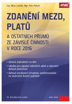Kniha Zdanění mezd, platů a ostatních příjmů ze závislé činnosti v roce 2016