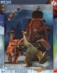 Puzzle Doba ledová - Úprk /40dílků/