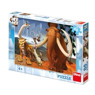 Puzzle Doba ledová - Partička /66 dílků/