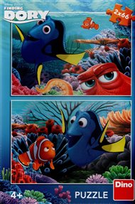 Puzzle Dory mezi korály /2x66dílků/