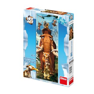 Puzzle Doba ledová - Artisté /150dílků panoramic/ - 