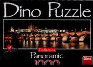 Puzzle Hradčany v noci Panoramic 1000 dílků
